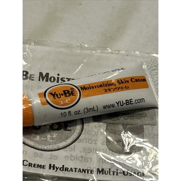 Yu-Be Moisturizing Skin Cream .10 Oz Deluxe Travel Sz SEALED In Package New - Picture 4 of 8